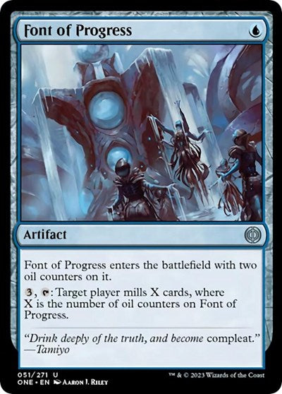 Font of Progress (Phyrexia: All Will Be One) Near Mint Foil