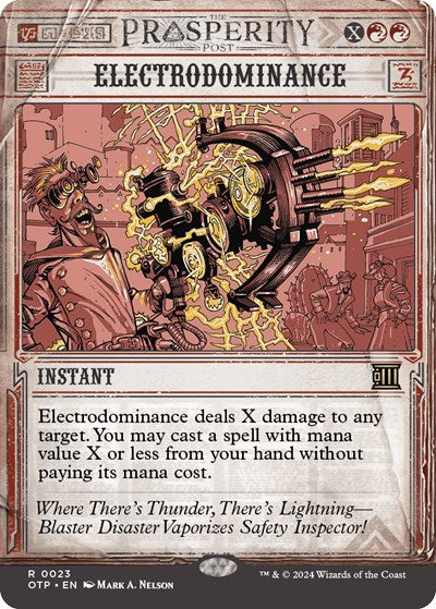Electrodominance (Outlaws of Thunder Junction: Breaking News) Light Play