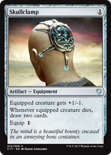 Skullclamp (Commander 2017) Light Play