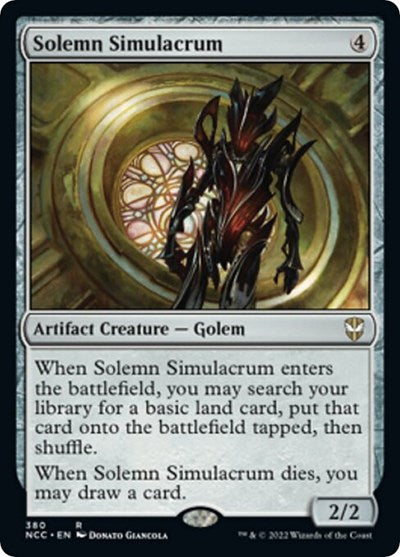 Solemn Simulacrum (Commander: Streets of New Capenna) Light Play