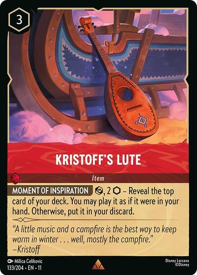 Kristoff's Lute (Winterspell) Near Mint