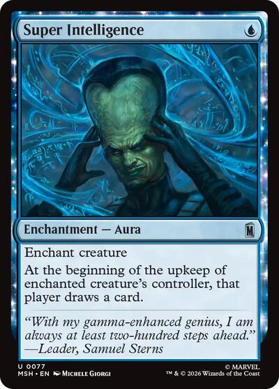 Super Intelligence (Marvel Super Heroes) Near Mint Foil