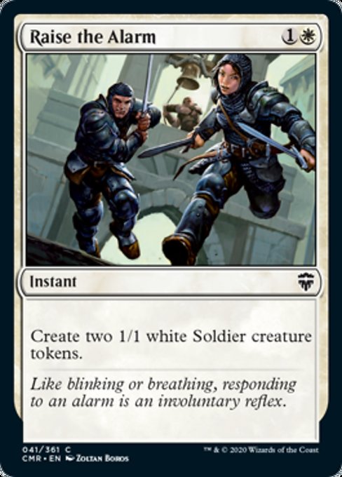 Raise the Alarm (Commander Legends) Light Play Foil