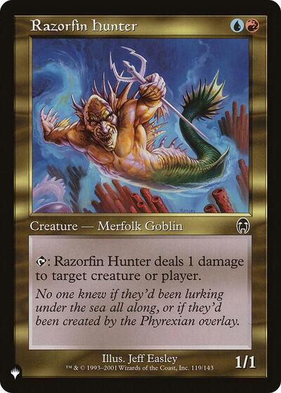 Razorfin Hunter (The List) Near Mint