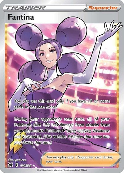 Fantina (Full Art) (SWSH11: Lost Origin) Near Mint Holofoil