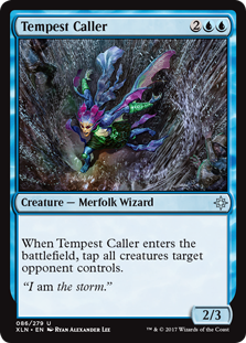Tempest Caller (Ixalan) Light Play