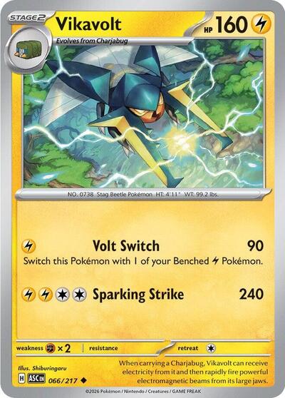 Vikavolt - 066 (ME: Ascended Heroes) Near Mint