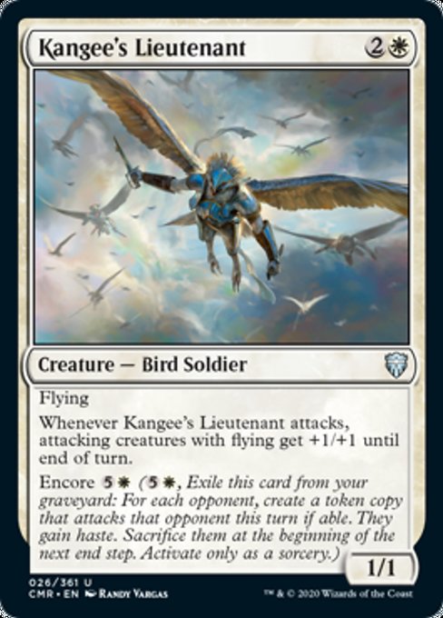 Kangee's Lieutenant (Commander Legends) Light Play Foil