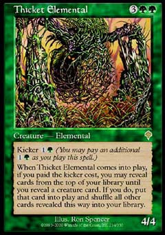 Thicket Elemental (Invasion) Light Play