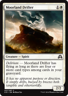 Moorland Drifter (Shadows Over Innistrad) Light Play Foil