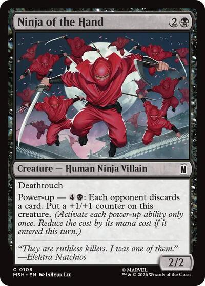Ninja of the Hand (Marvel Super Heroes) Near Mint
