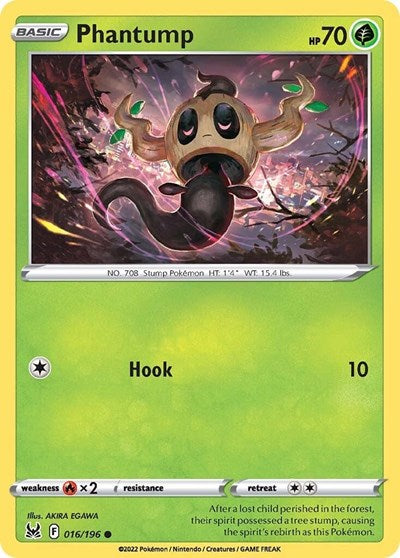 Phantump (SWSH11: Lost Origin) Near Mint