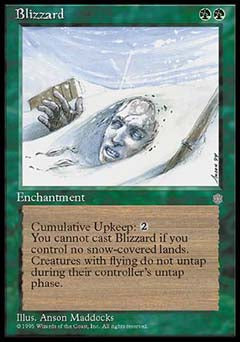 Blizzard (Ice Age) Light Play