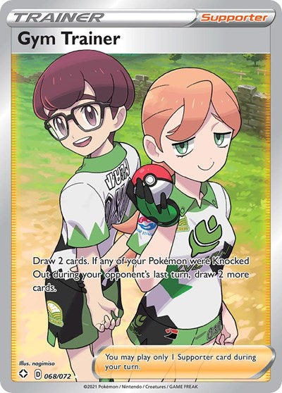Gym Trainer (Full Art) (Shining Fates) Near Mint Holofoil