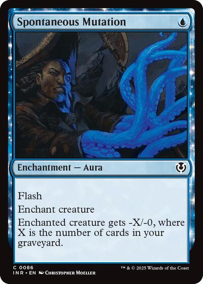 Spontaneous Mutation (Innistrad Remastered) Light Play Foil
