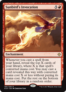 Sunbird's Invocation (Ixalan) Light Play