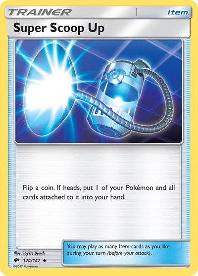 Super Scoop Up (SM - Burning Shadows) Near Mint