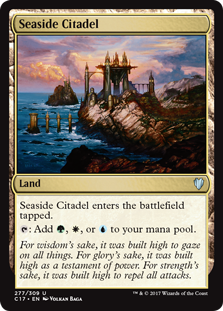 Seaside Citadel (Commander 2017) Light Play