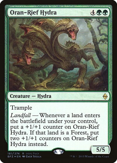 Oran-Rief Hydra (Promos: Unique and Miscellaneous) Light Play Foil