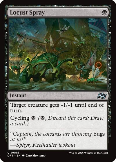 Locust Spray (Aetherdrift) Near Mint Foil