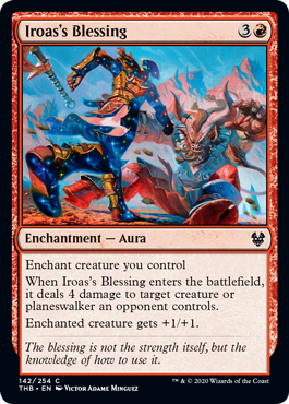 Iroas's Blessing (Theros Beyond Death) Light Play Foil