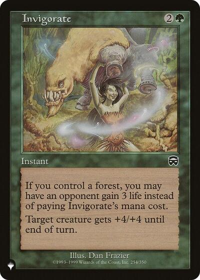 Invigorate (MMQ) (The List) Near Mint