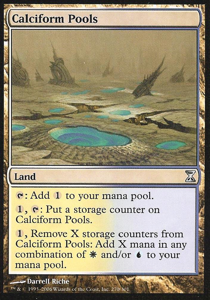 Calciform Pools (Time Spiral) Light Play