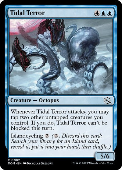 Tidal Terror (March of the Machine) Light Play Foil