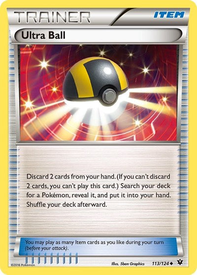 Ultra Ball (XY - Fates Collide) Near Mint