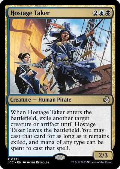 Hostage Taker (Commander: The Lost Caverns of Ixalan) Light Play
