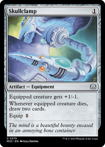 Skullclamp (Commander: March of the Machine) Near Mint