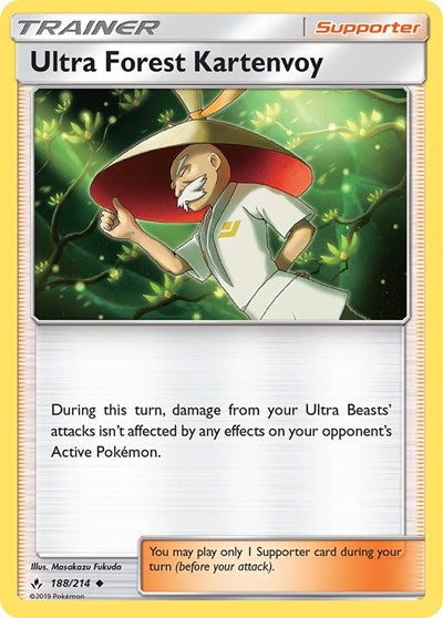 Ultra Forest Kartenvoy (SM - Unbroken Bonds) Near Mint Reverse Holofoil