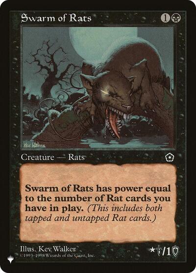 Swarm of Rats (The List) Near Mint