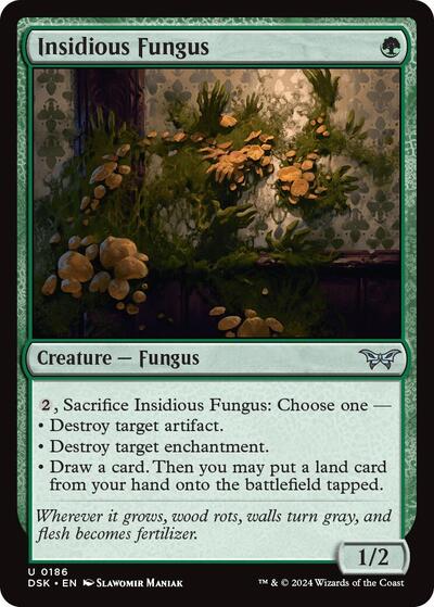 Insidious Fungus (Duskmourn: House of Horror) Near Mint Foil