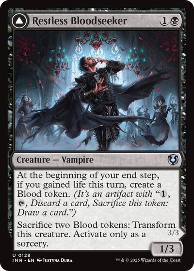 Restless Bloodseeker (Innistrad Remastered) Light Play Foil