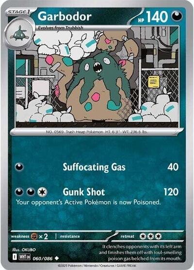 Garbodor (SV: White Flare) Near Mint