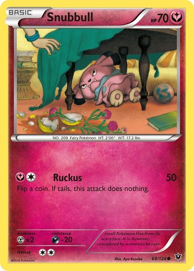 Snubbull (XY - Fates Collide) Near Mint