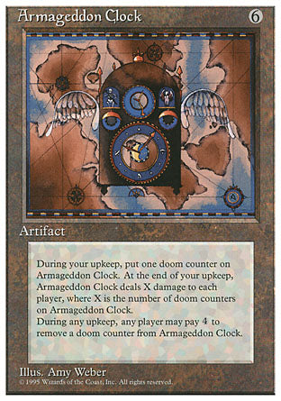 Armageddon Clock (4th Edition) Light Play