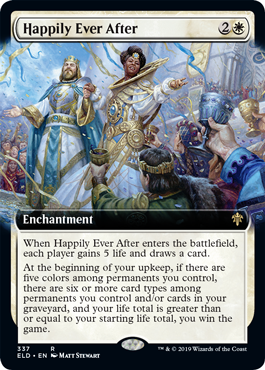 Happily Ever After (Extended Art) (Throne of Eldraine) Light Play Foil