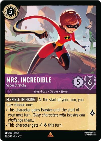 Mrs. Incredible - Super Stretchy (Wilds Unknown) Near Mint Cold Foil