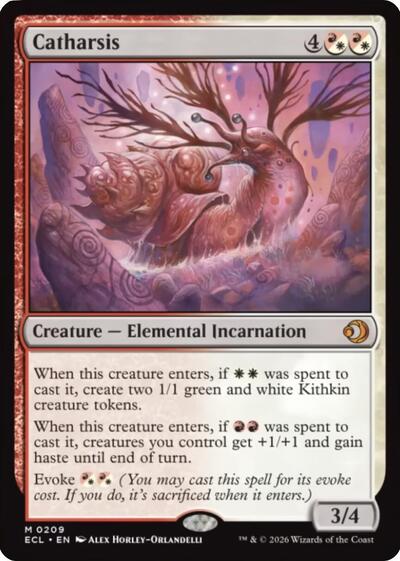 Catharsis (Lorwyn Eclipsed) Near Mint Foil