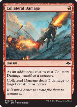 Collateral Damage (Fate Reforged) Light Play