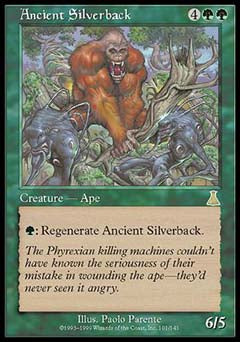 Ancient Silverback (Urza's Destiny) Light Play