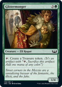 Glittermonger (Streets of New Capenna) Light Play Foil