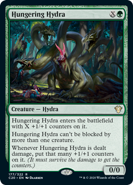 Hungering Hydra (Commander 2020 Ikoria) Light Play
