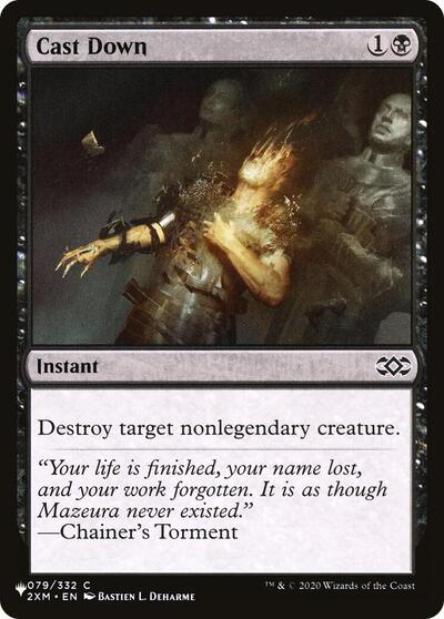 Cast Down (2XM) (The List) Near Mint
