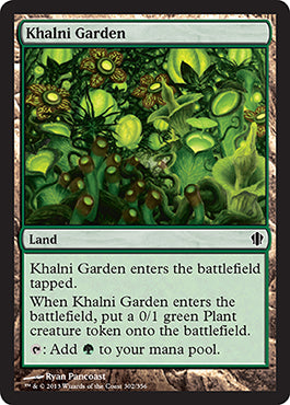 Khalni Garden (Commander 2013 Edition) Light Play