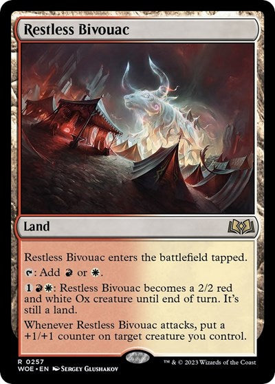 Restless Bivouac (Wilds of Eldraine) Light Play