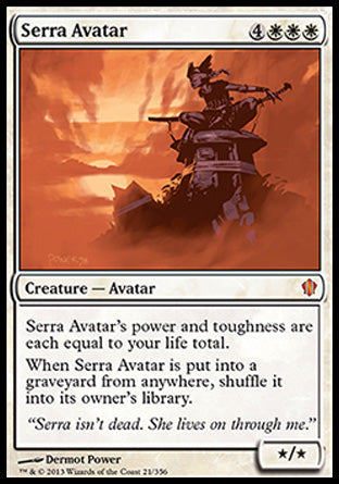 Serra Avatar (Commander 2013 Edition) Light Play