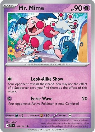 Mr. Mime (SV05: Temporal Forces) Near Mint